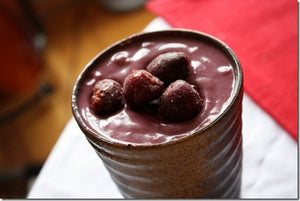 Cherry Peanut Butter Banana Smoothie